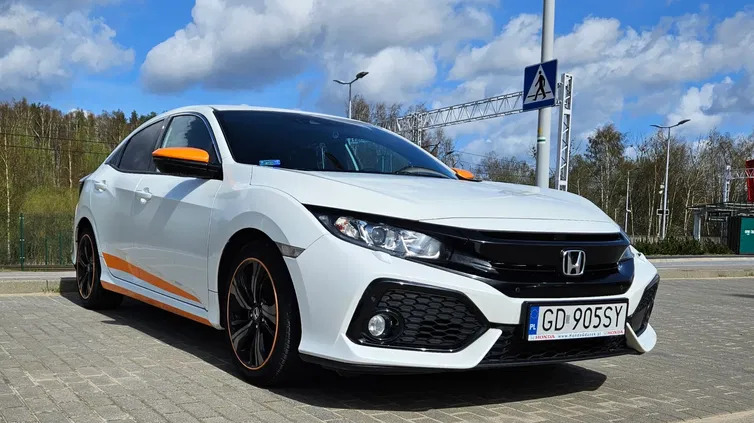 honda Honda Civic cena 60900 przebieg: 122250, rok produkcji 2017 z Gdańsk